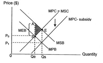 subsidies positive csm ext